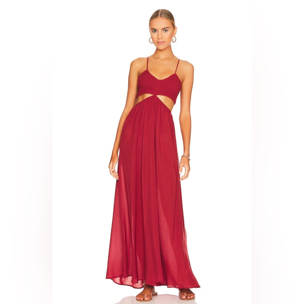 Indah Innocence Cutaway Maxi Dress